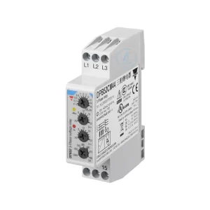 Relé de monitoreo trifásico 208-480V pérdida y secuencia de fase Autoener