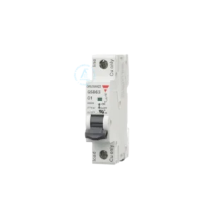 interruptor automatico carlo gavazzi gsb631pc4 mcb 1 polo 4a curva c ul1077 terminal de tornillo