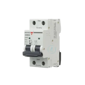 interruptor automatico carlo gavazzi gsb632pc50 mcb 2 polos 50a curva c ul1077