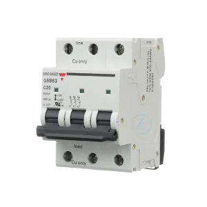Interruptor magnetotérmico Carlo Gavazzi GSB633PC20 3P 20A Autoener
