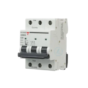 interruptor automatico carlo gavazzi gsb633pc4 mcb 3 polos 4a curva c ul1077