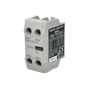 Contacto auxiliar frontal Carlo Gavazzi GUA2-20 2NO Autoener