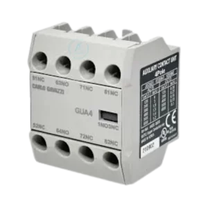 Contacto auxiliar frontal Carlo Gavazzi GUA4-13 1NO 3NC Autoener