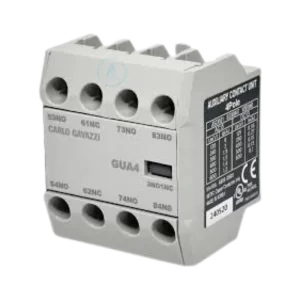 Contacto auxiliar frontal Carlo Gavazzi GUA4-31 3NO 1NC Autoener