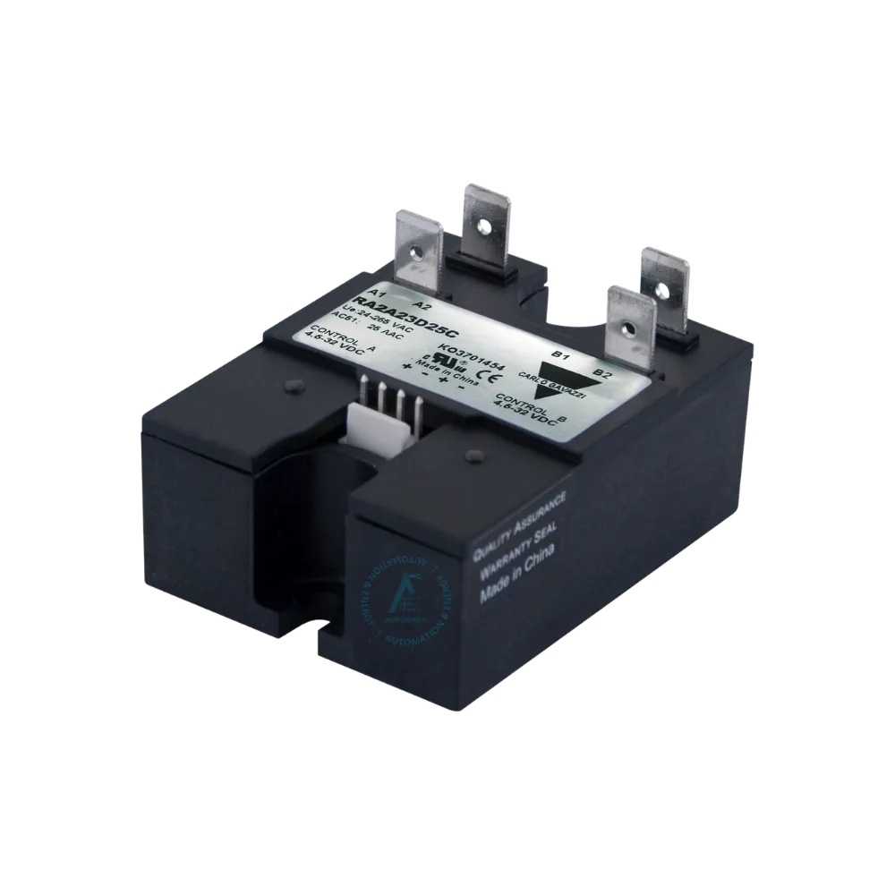 relevador de estado sólido bipolar carlo gavazzi ra2a23d40c 40a 240v ca