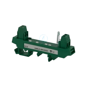 módulo adaptador carlo gavazzi rpm1v para relevador serie rp montaje riel din 250v