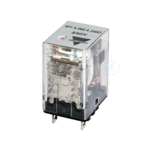 relevador de potencia industrial carlo gavazzi rpya00224lt 10a 24vdc dpdt led prueba