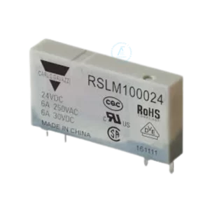 relevador de interfaz delgado carlo gavazzi rslm100024 6a 24vdc spst montaje socket