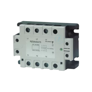 relevador de estado sólido trifásico carlo gavazzi rz3a40d25 25a 440vac control 4-32vdc