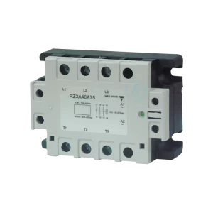 relevador de estado sólido trifásico carlo gavazzi rz3a40d55 55a 440vac control 4-32vdc