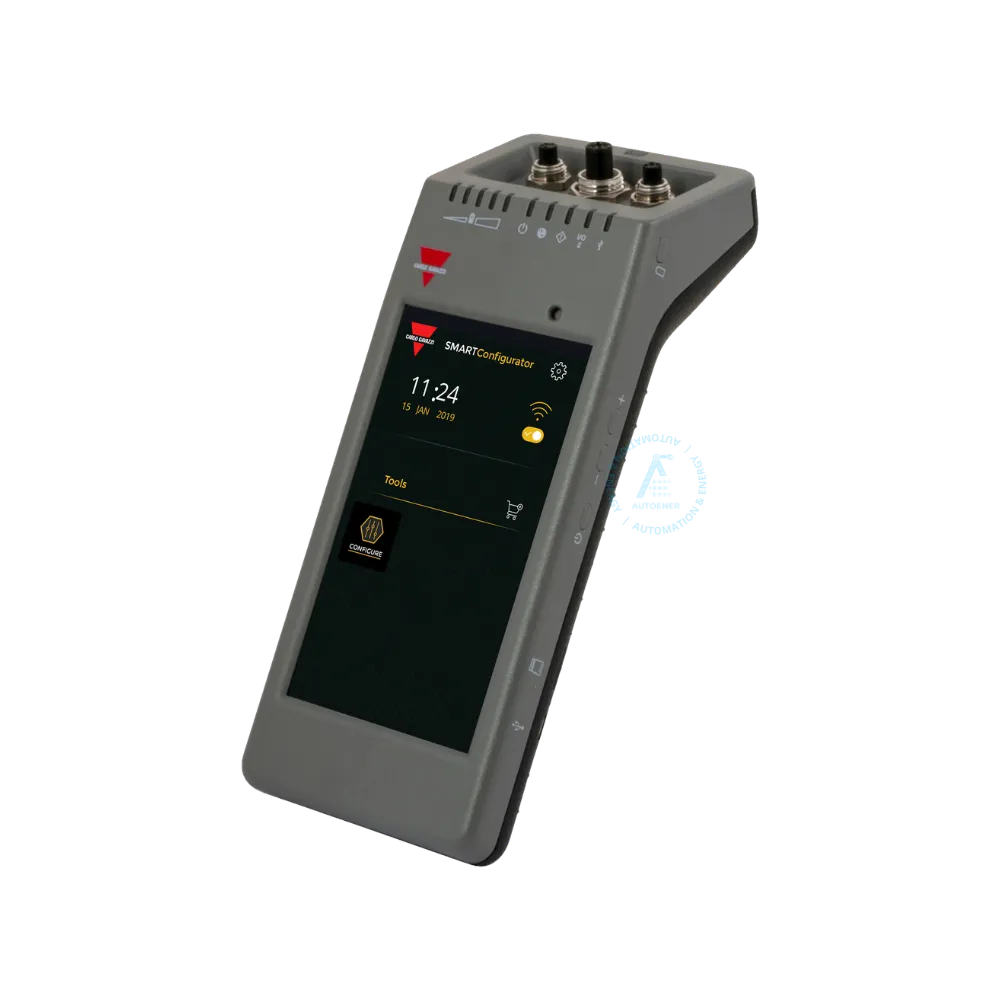 configurador inteligente carlo gavazzi sctl55 io-link pantalla tactil hd 5.5 wifi m12 m8