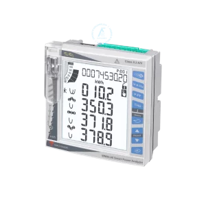 analizador de potencia trifasico carlo gavazzi wm40av63h modular avanzado clase 0.2s puerto optico 100-230v l-l